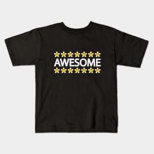 Awesome being awesome creative artsy Kids T-Shirt
